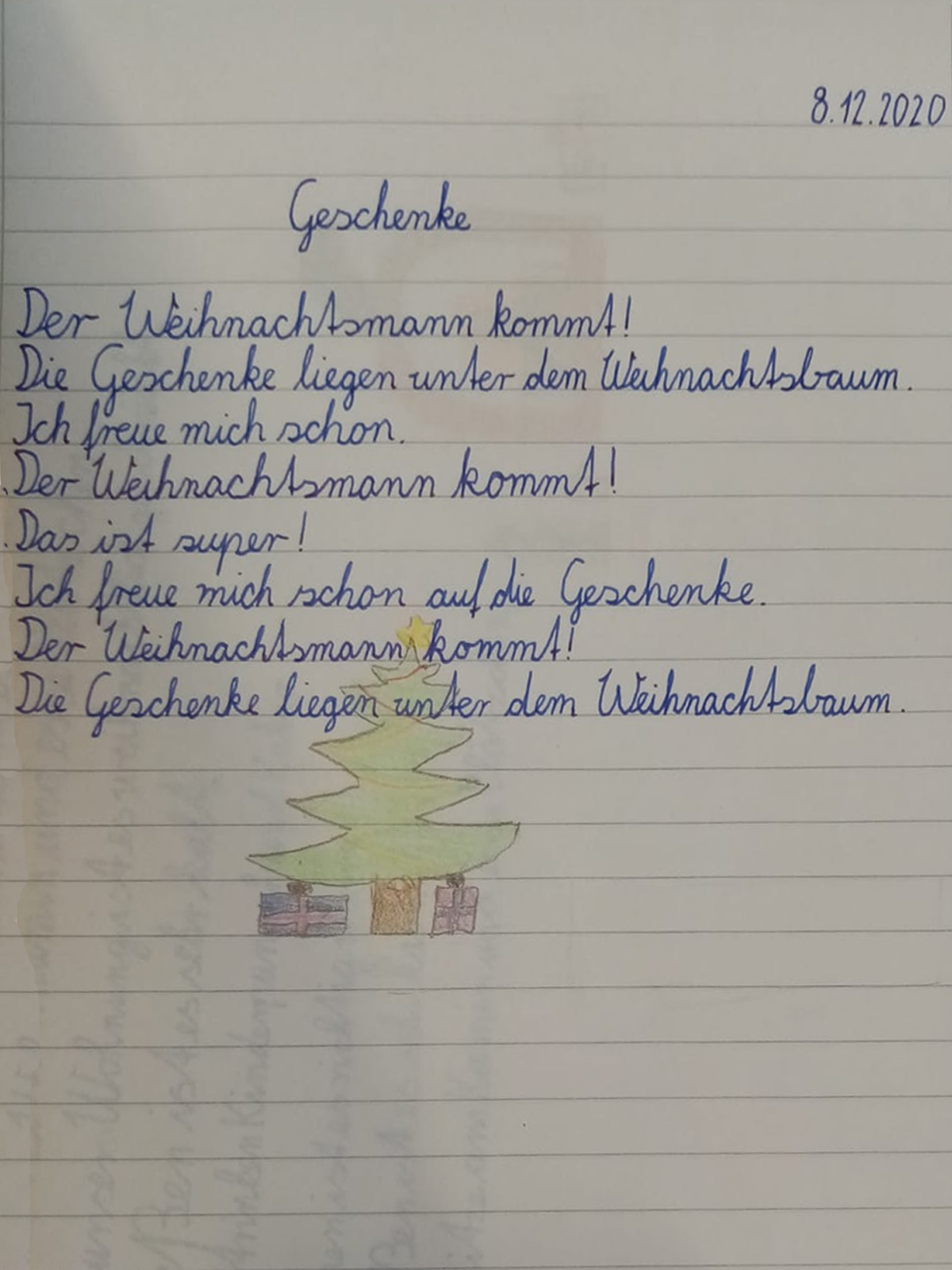Deutsch, Klasse 4, Rondelle (Gedichte) schreiben